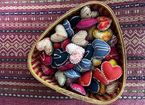 Heart pins